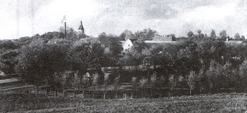 Ansicht von Woltersdorf Kreis Dramburg, vor 1945
