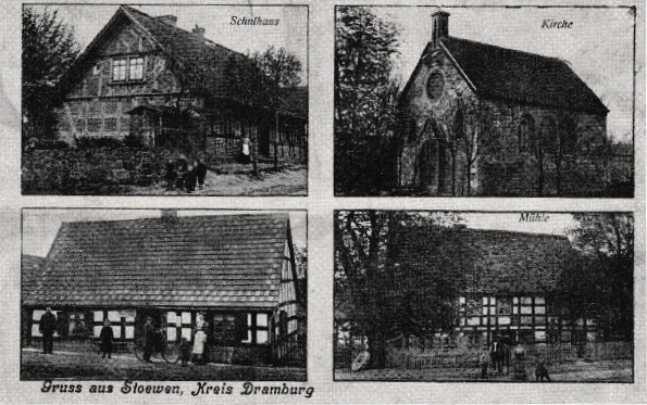 Gruß aus Stöwen, Kreis Dramburg_um 1900