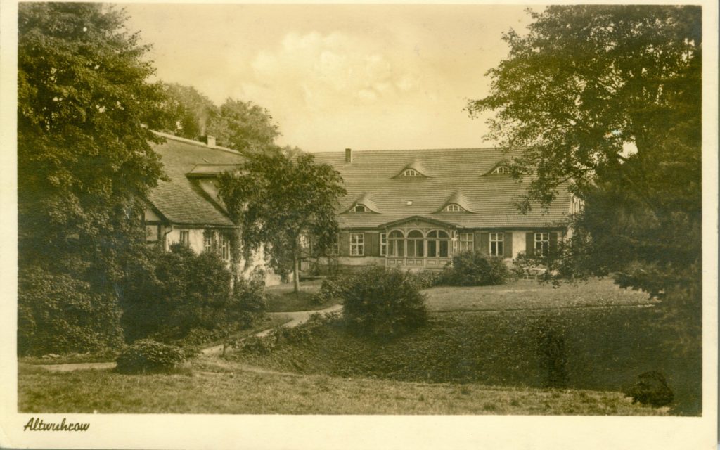 Das Gutshaus von Alt Wuhrow, Kreis Dramburg